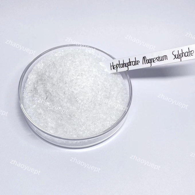 CAS 10034-99-8 Гептагидрат Сульфат магния 99% Промышленный MgSO4 · 7H2O 0